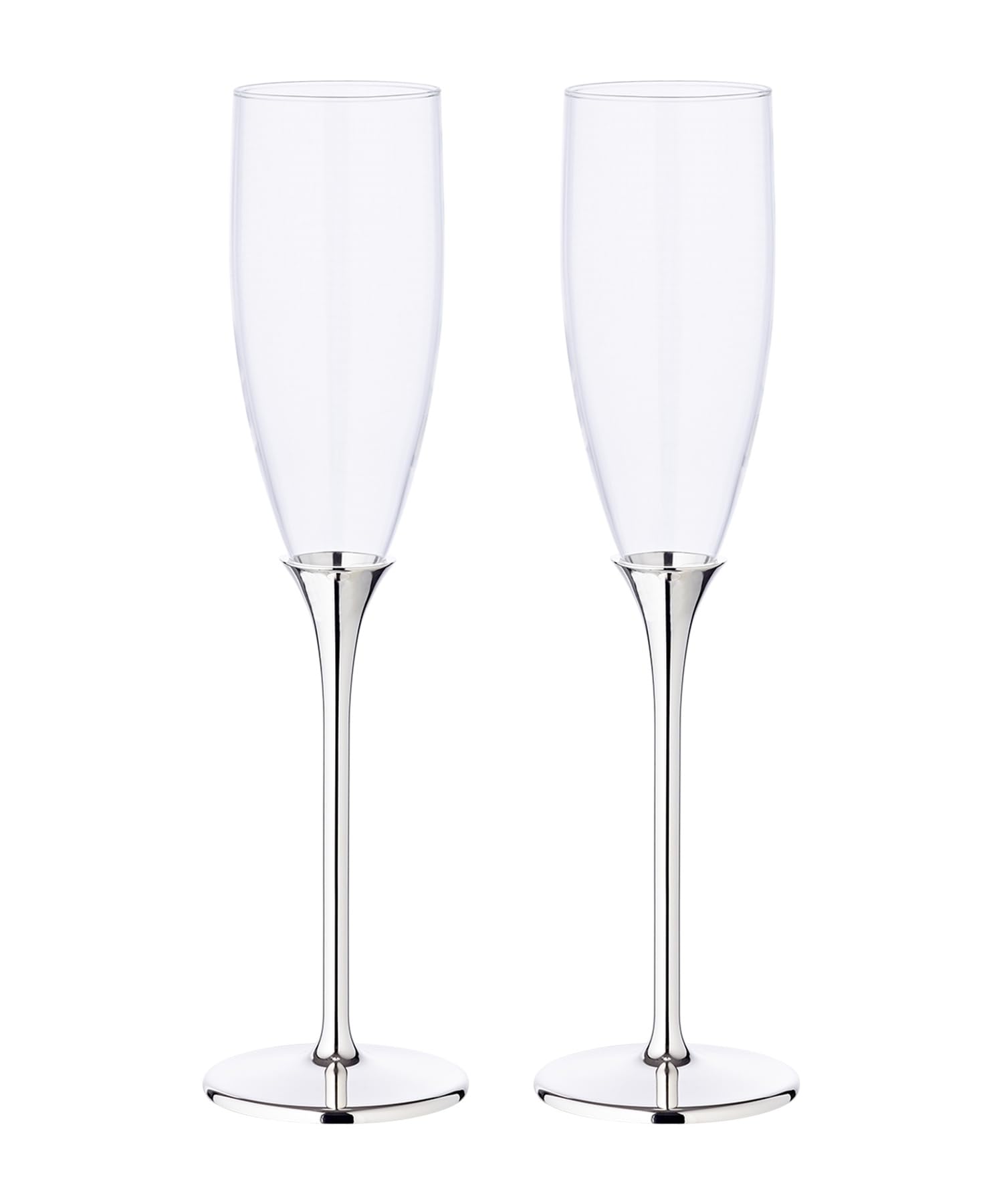 edzard-mido-victoria-sektkelche-2er-set-27-cm-versilbert image 1