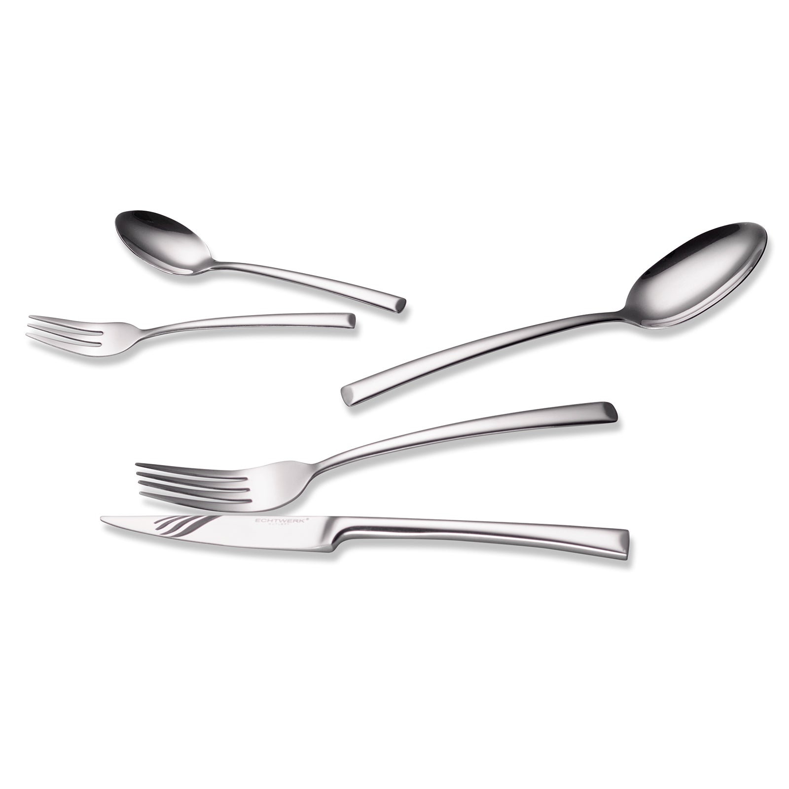 echtwerk-avelino-tafelbesteck-20-tlg-silber-edelstahl-18-10 image 2