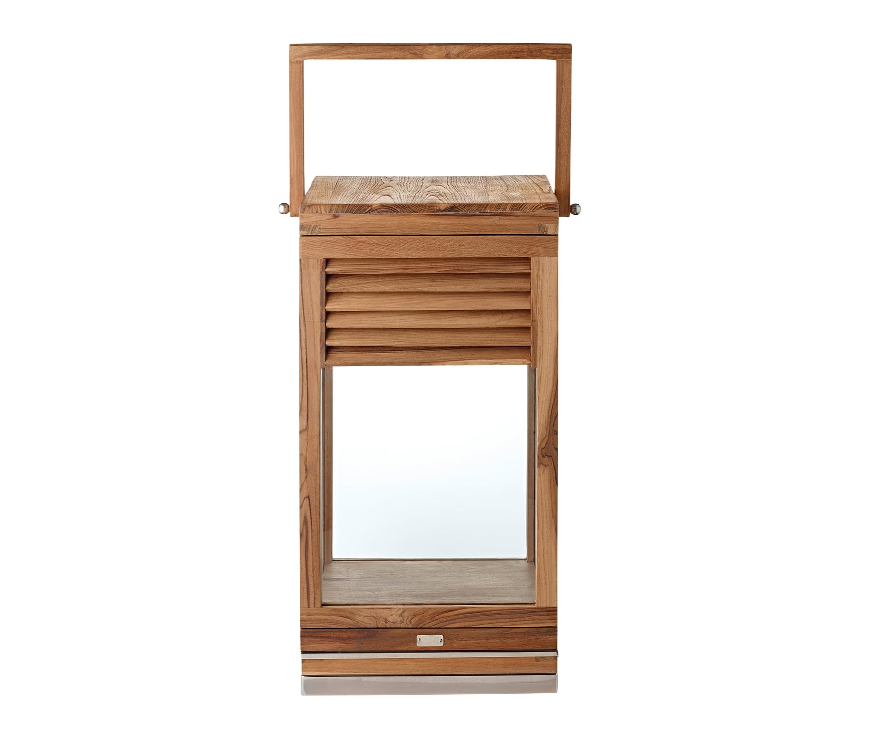 edzard-miami-vegas-laterne-h-60-cm-teakholz-henkel image 1