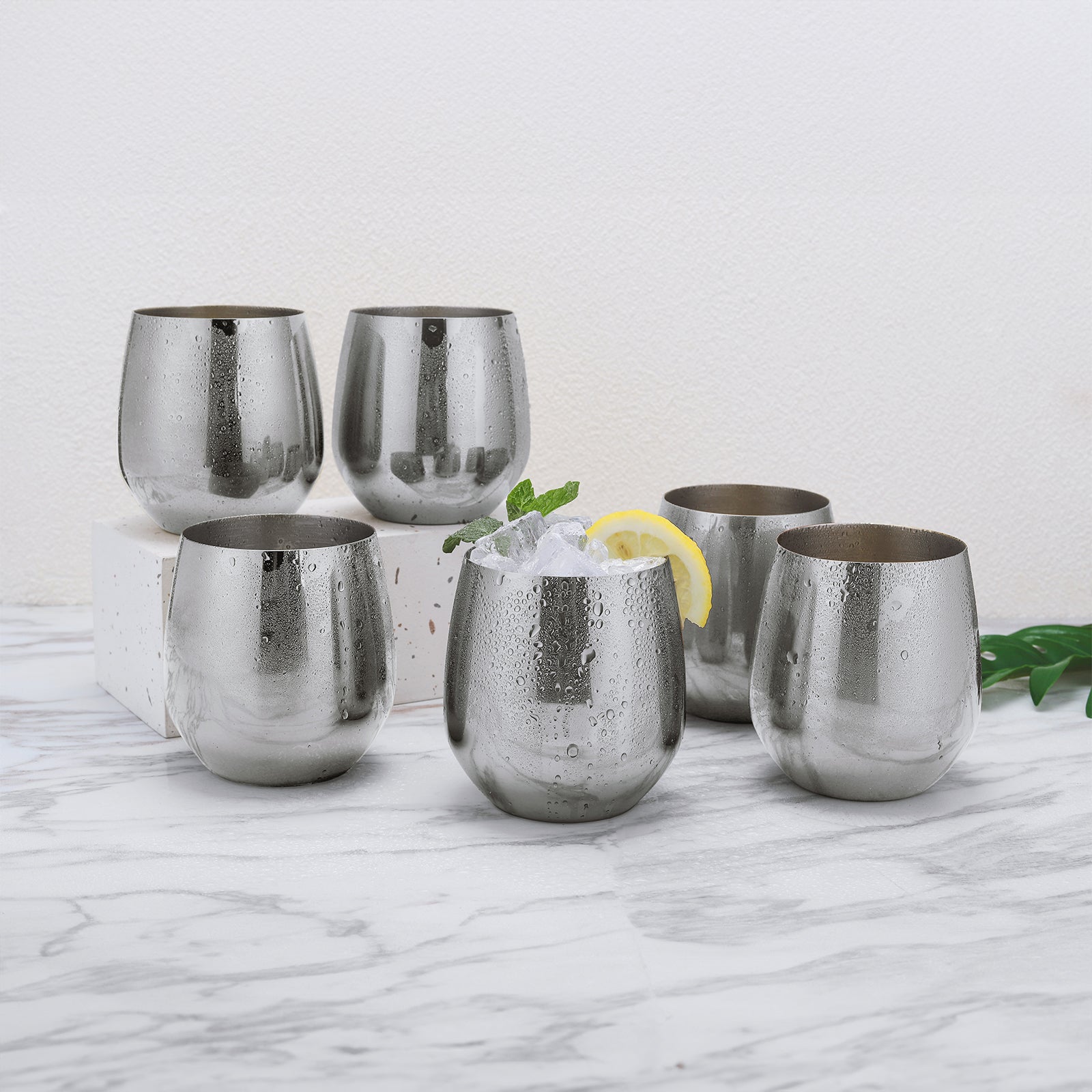 echtwerk-wine-weingl-ser-set-6tlg-500ml-silber-edelstahl image 6