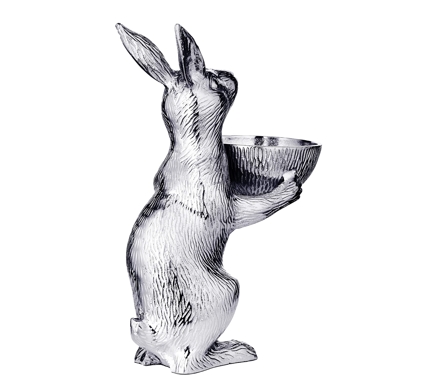 edzard-bert-hase-mit-schale-deko-versilbert-31-cm image 2