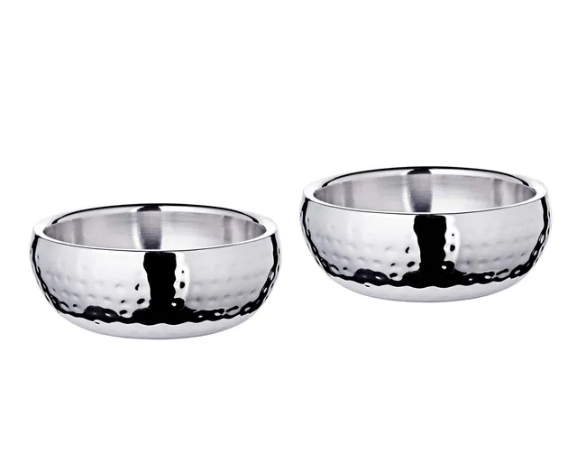 edzard-dallas-pluto-schale-2er-set-edelstahl-12cm image 1