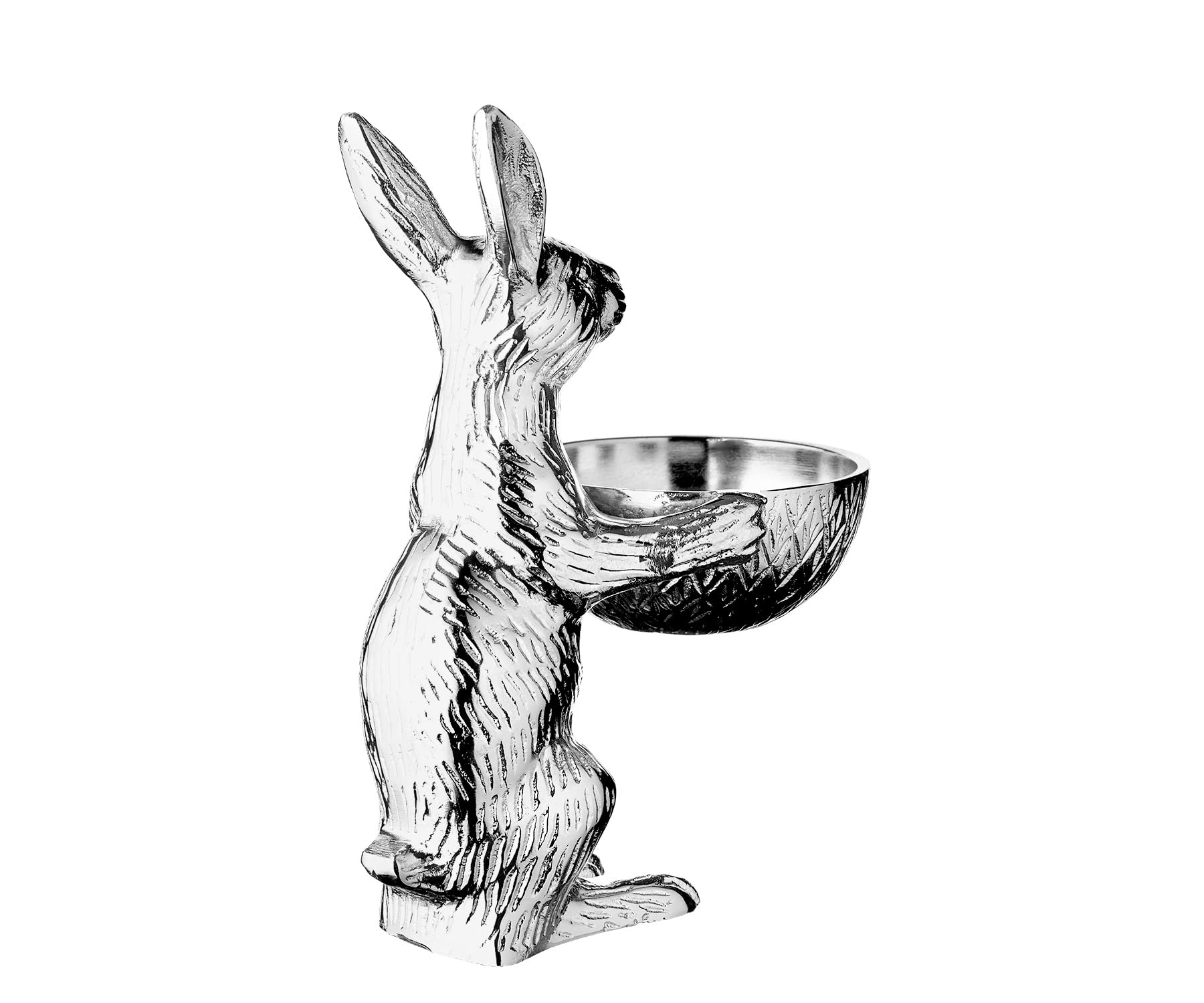 edzard-bert-hase-mit-schale-dekofigur-h-22-cm-silber image 2