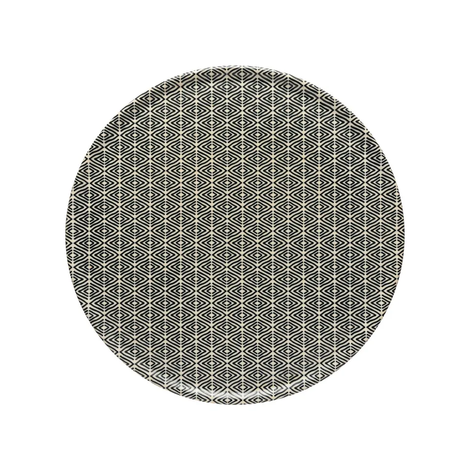 costa-nova-augusta-servierteller-diamond-weave-beige-matt image 1