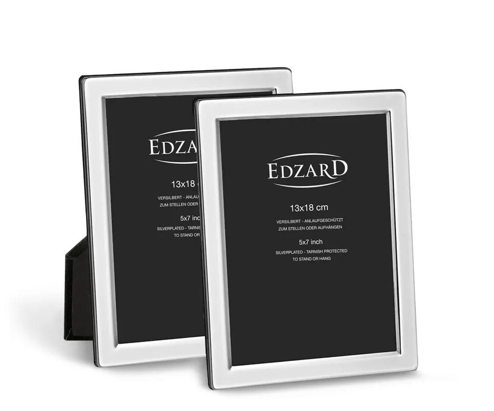 edzard-salerno-bilderrahmen-2er-set-versilbert-13x18-cm image 1