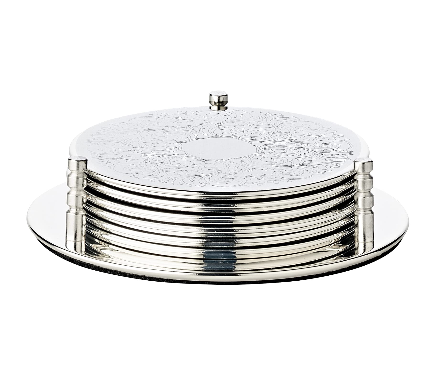 edzard-br-gge-untersetzer-versilbert-6er-set-12-cm image 2