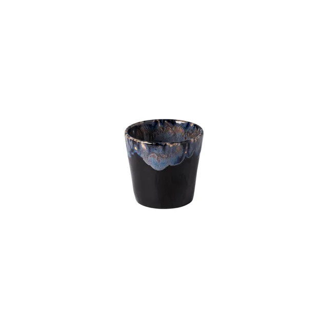 costa-nova-grespresso-lungo-becher-steinzeug-schwarz-gl-nzend image 1
