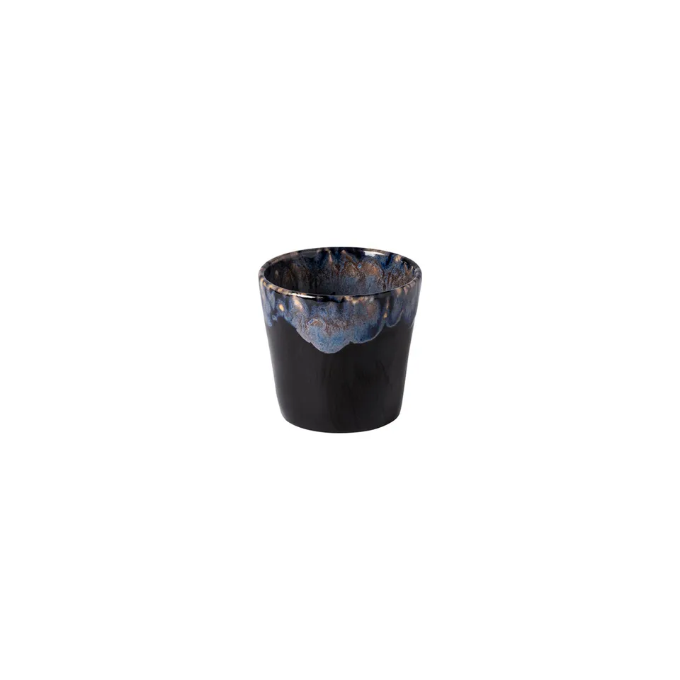 costa-nova-grespresso-lungo-becher-steinzeug-schwarz-gl-nzend image 1
