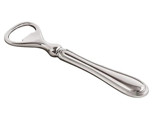 edzard-faden-flaschen-ffner-15-cm-versilbert-edelstahl image 1