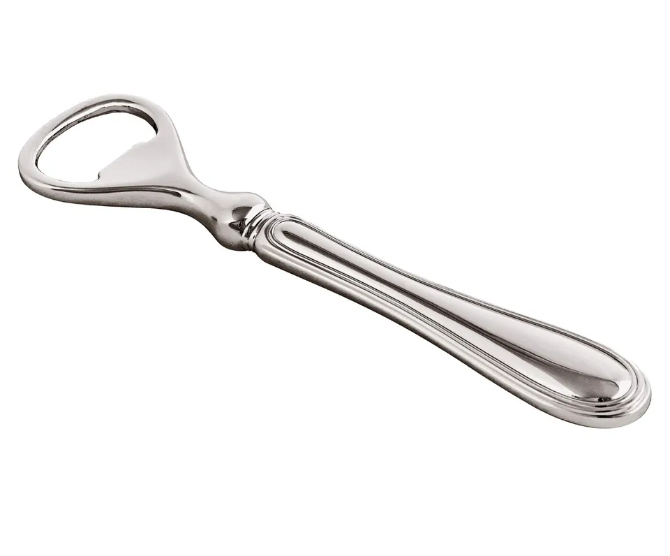 edzard-faden-flaschen-ffner-15-cm-versilbert-edelstahl image 1