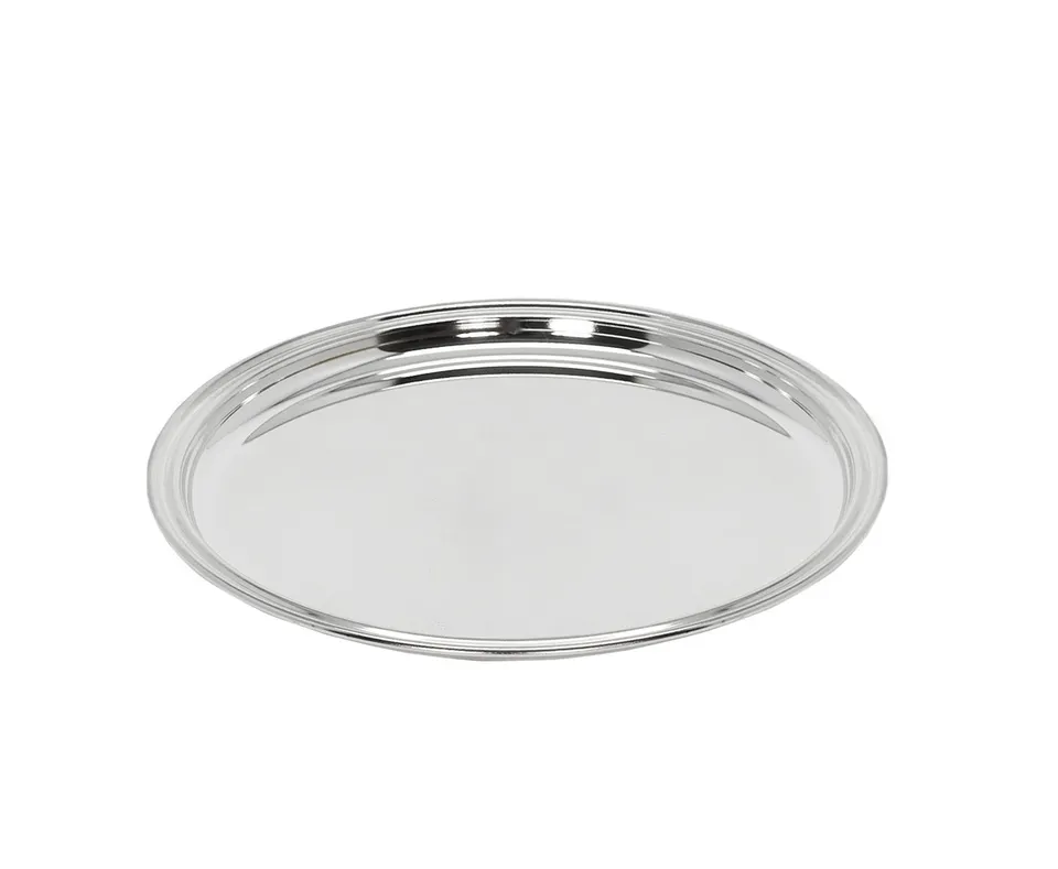 edzard-pipe-serviertablett-rund-22-cm-versilbert image 1