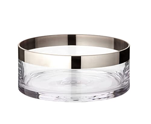 edzard-grit-schale-kristallglas-20-cm-platinrand image 8