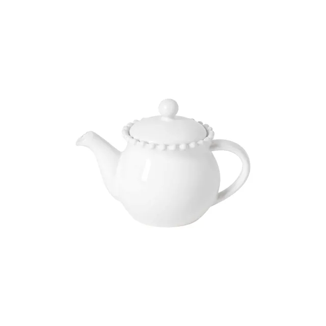costa-nova-pearl-teekanne-wei-mit-sieb-steingut image 1