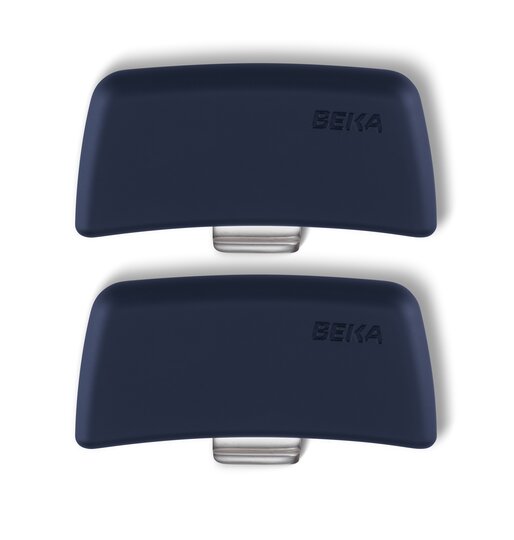 beka-evolution-seitengriffe-2-teilig-blau-bakelit-abnehmbar image 2