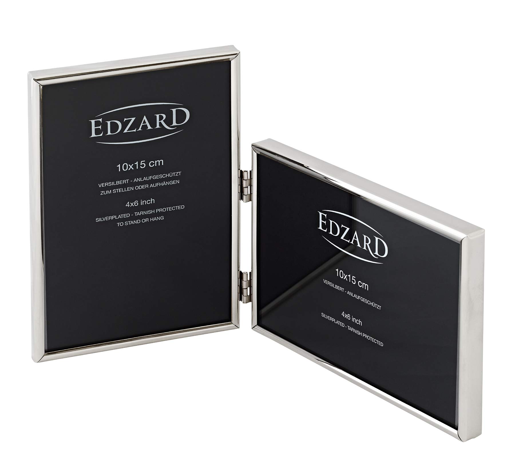 edzard-pavia-otto-doppel-fotorahmen-2x-10x15-versilbert image 2