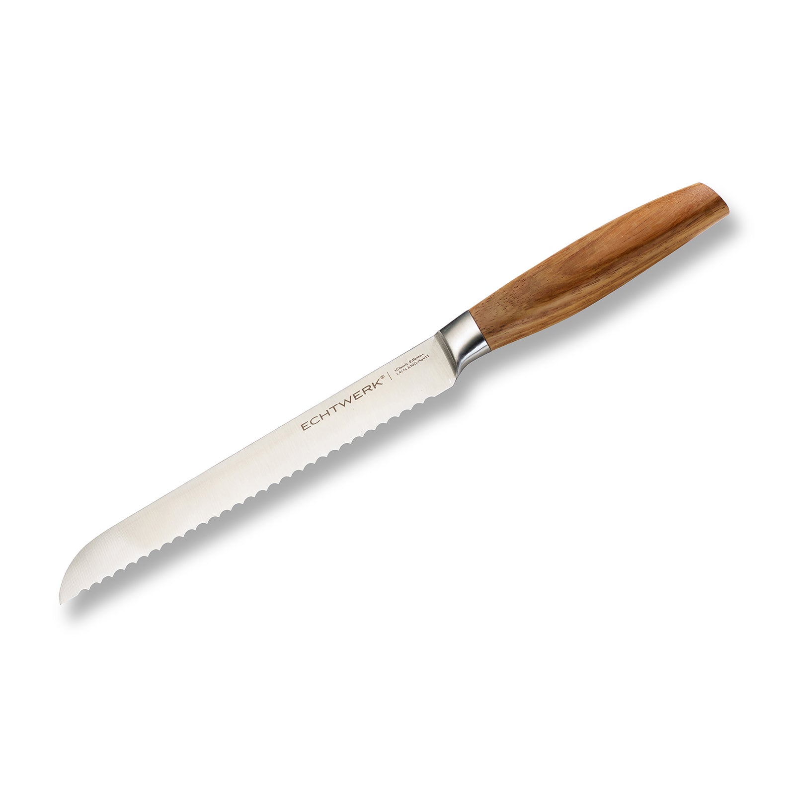 echtwerk-classic-brotmesser-20-cm-wellenschliff-akazienholz image 2