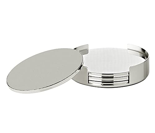 edzard-due-flaschenuntersetzer-4er-set-versilbert-mit-halter image 7