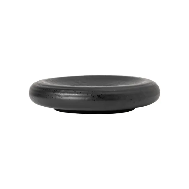 costa-nova-resonance-teller-gro-schwarz-steingut image 1