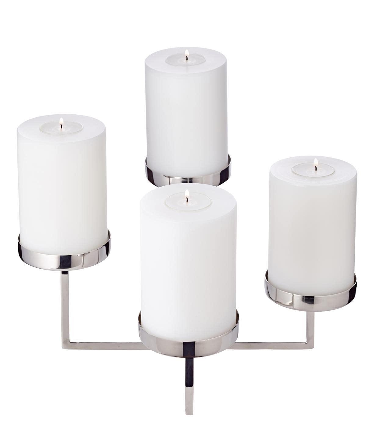 edzard-milano-adventskranz-pamplona-edelstahl-25-cm image 2