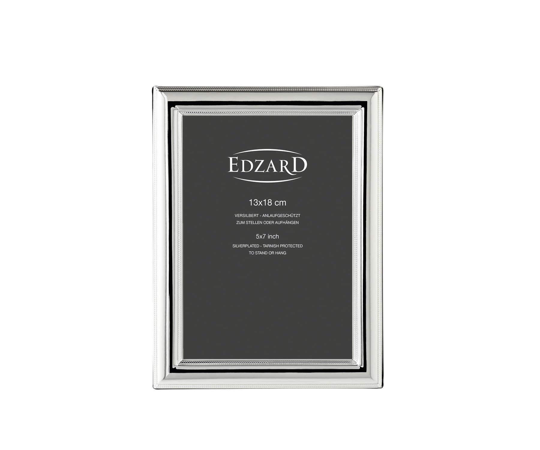 edzard-siena-bilderrahmen-perlenrand-versilbert-13x18-cm image 2