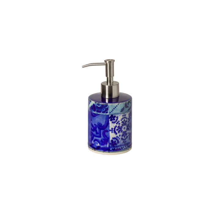 costa-nova-lisboa-bath-seifenspender-tile-blau-steinzeug image 1
