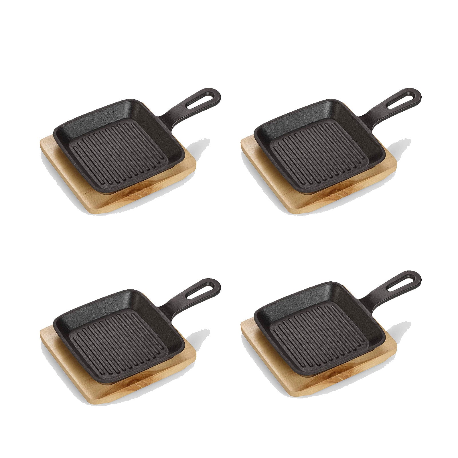 echtwerk-bbq-servierpfanne-gusseisen-13-6cm-1-tlg-brett image 8