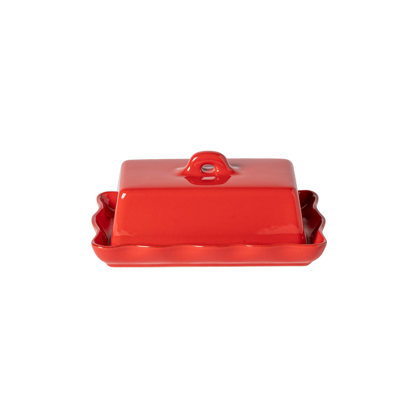 costa-nova-cook-host-butterdose-mit-deckel-steingut-rot-gl-nzend image 1