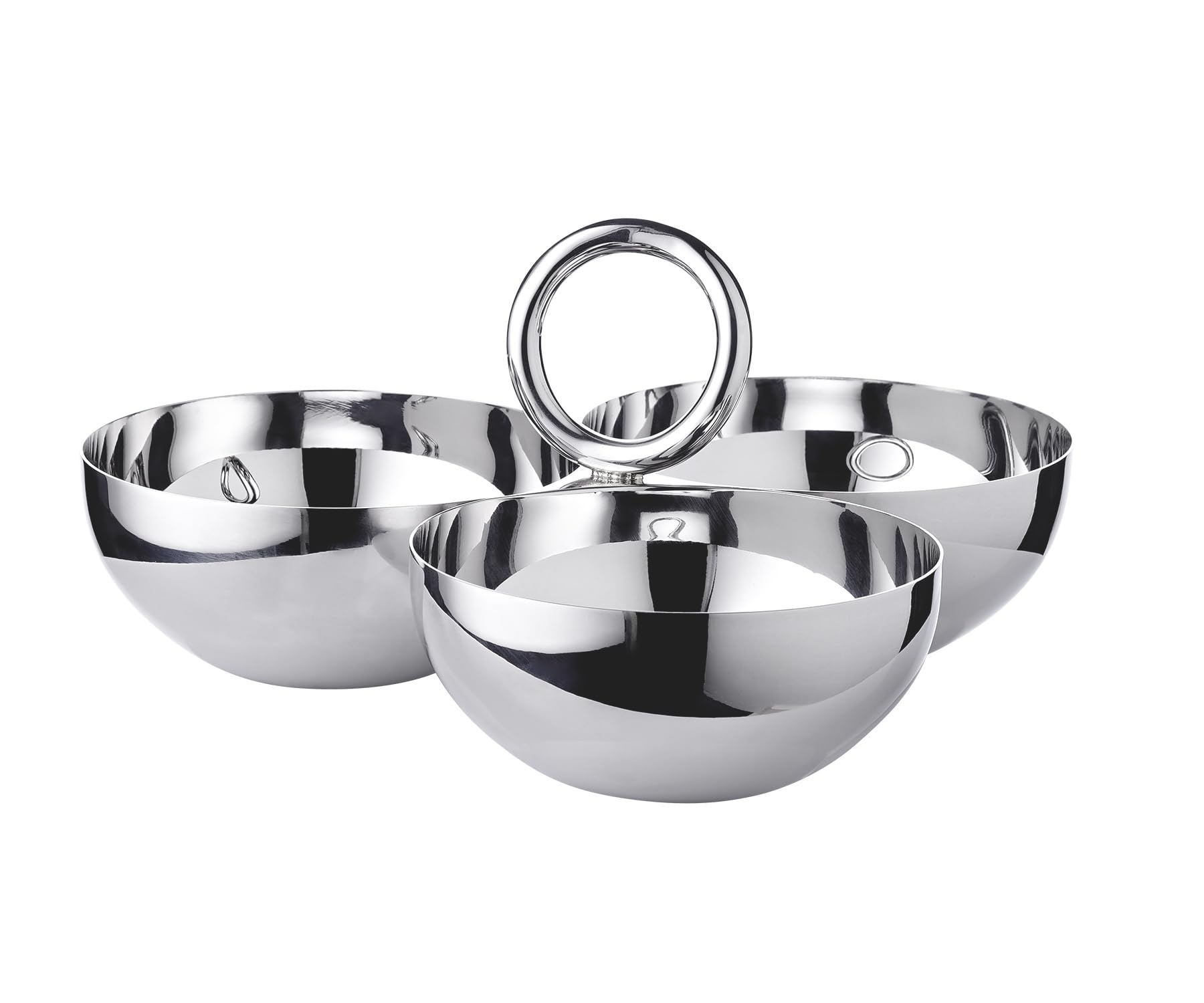 edzard-apura-snackschale-22-cm-edelstahl-obstschale image 1