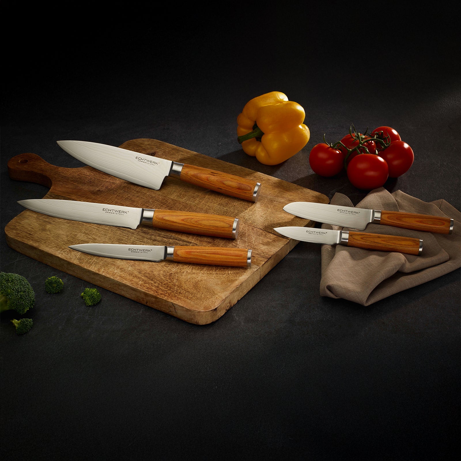 echtwerk-damastmesser-set-5tlg-k-chenmesser-pakka-holz image 3
