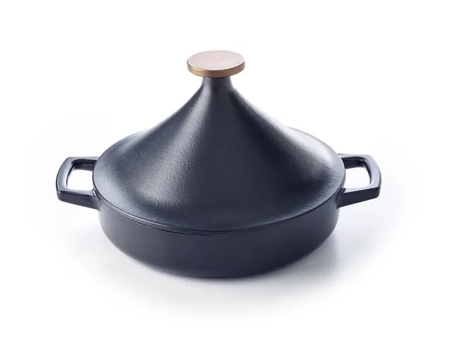 beka-nori-tajine-28-cm-schwarz-gusseisen image 1