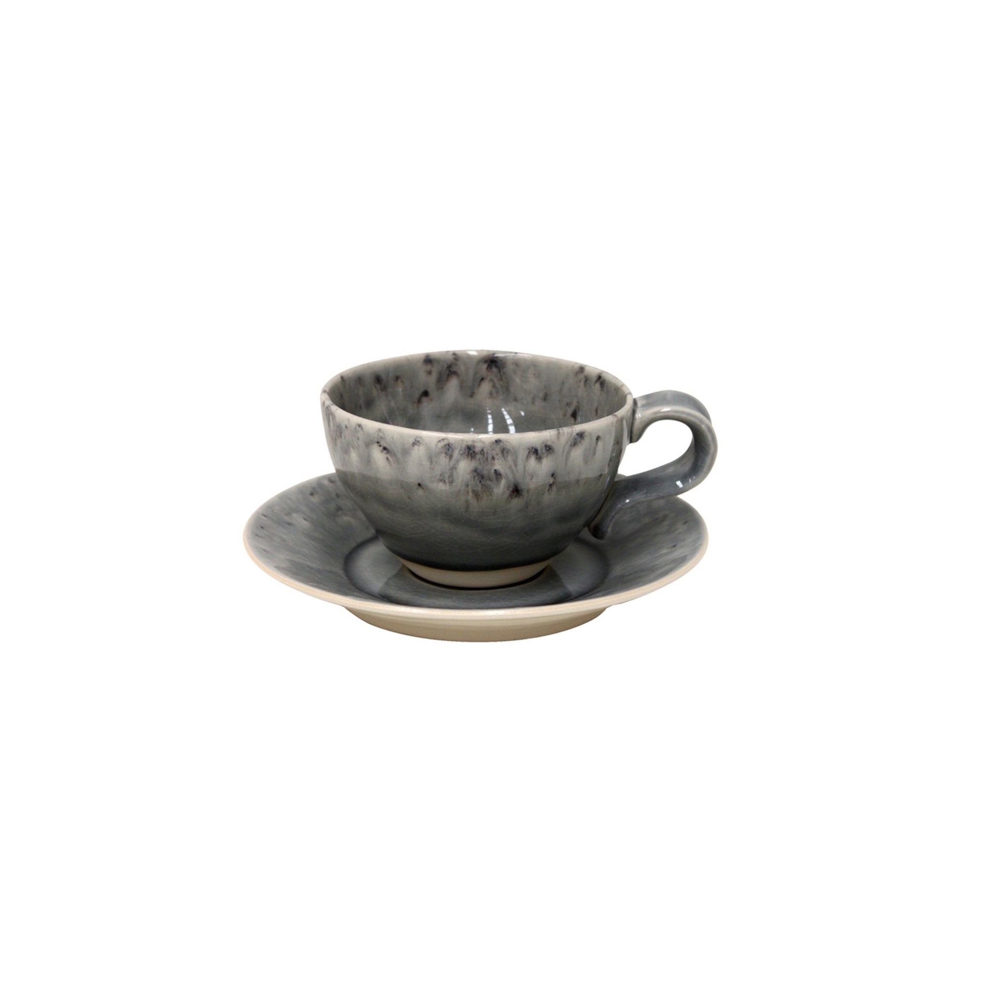 costa-nova-madeira-teetasse-mit-untertasse-grau-steingut image 1