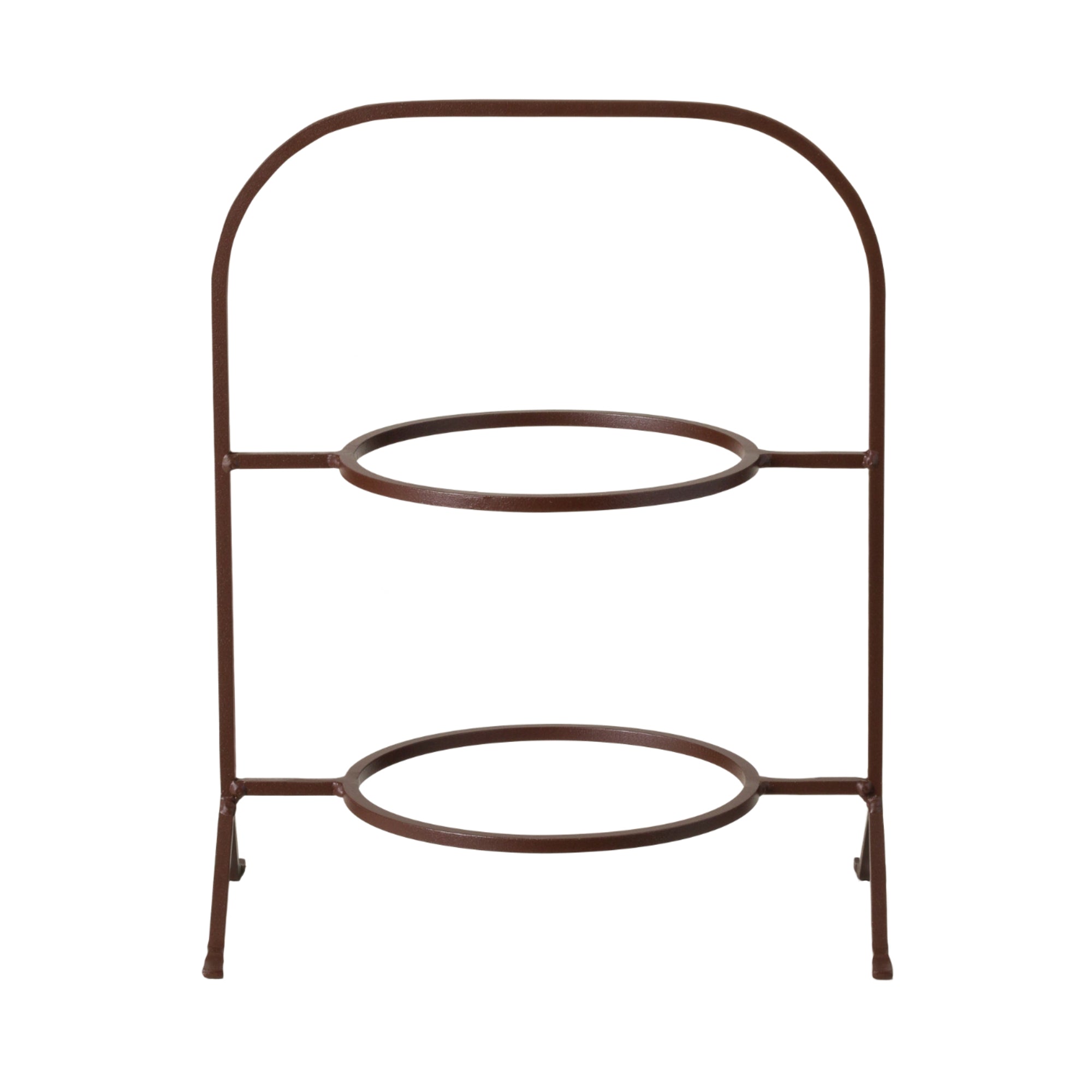 costa-nova-nova-tellerst-nder-metall-braun-dessertteller image 1