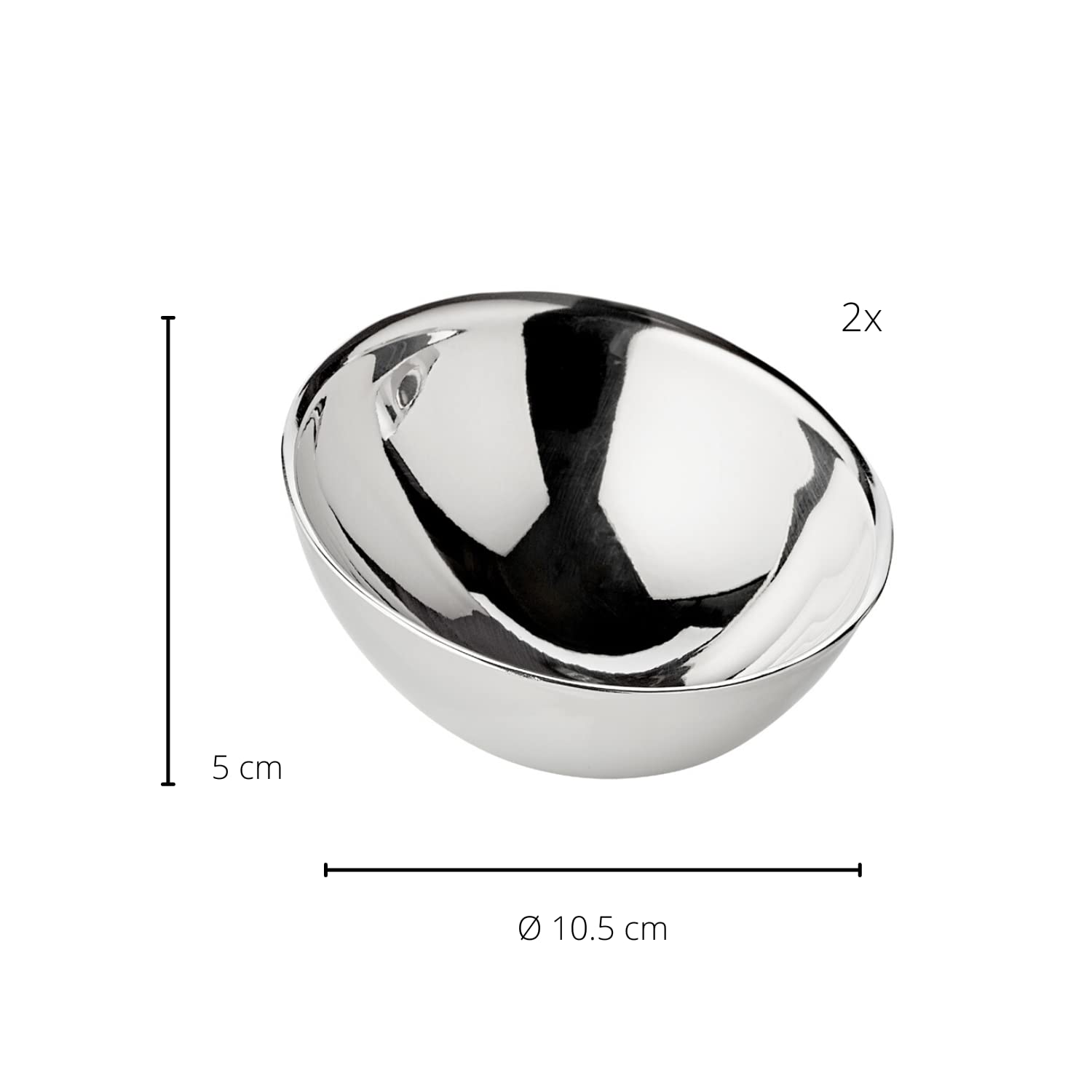 edzard-asti-schale-2er-set-10-cm-edelstahl image 4