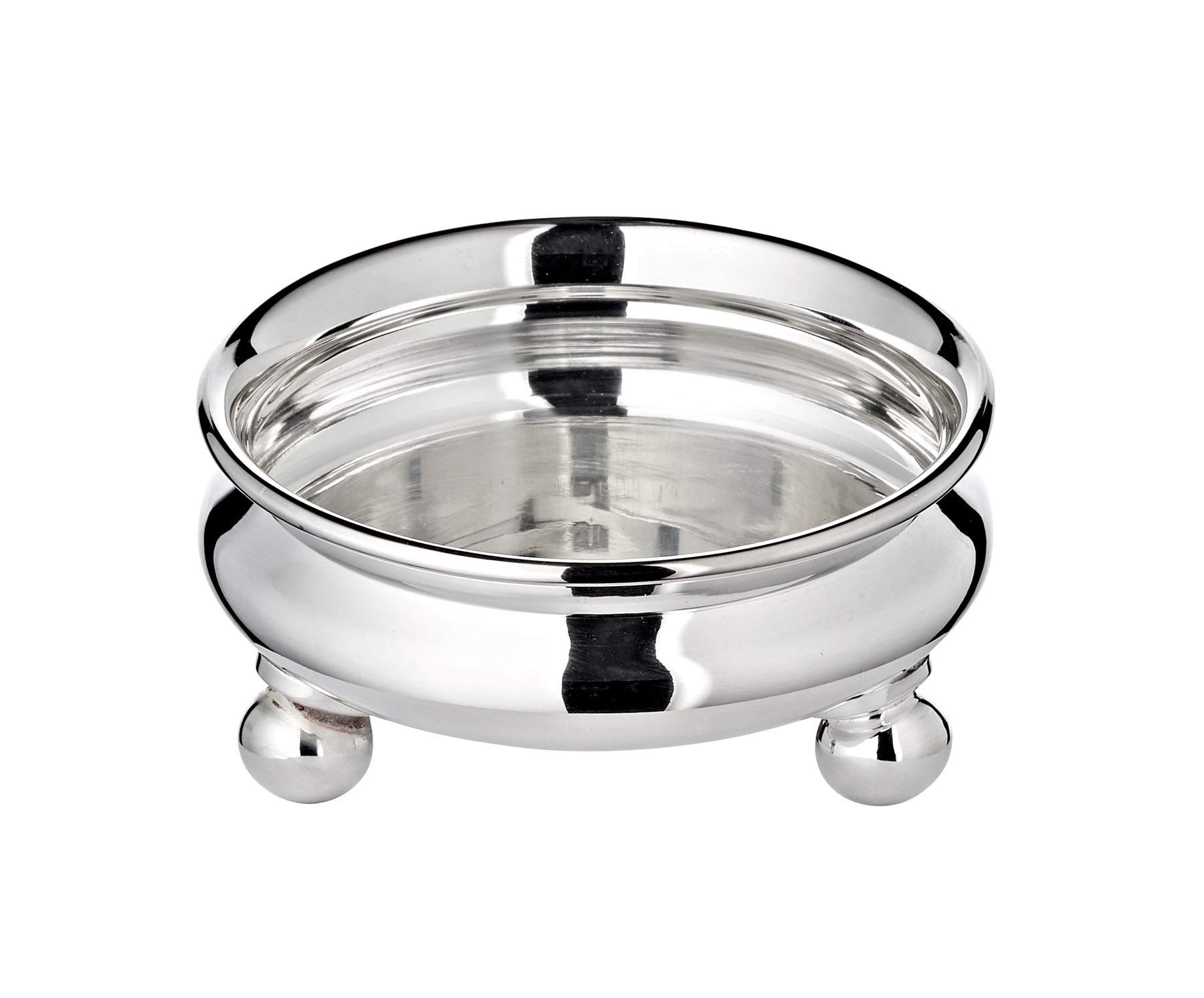 edzard-dallas-santa-schale-3er-set-8-cm-versilbert-mit-f-en image 1