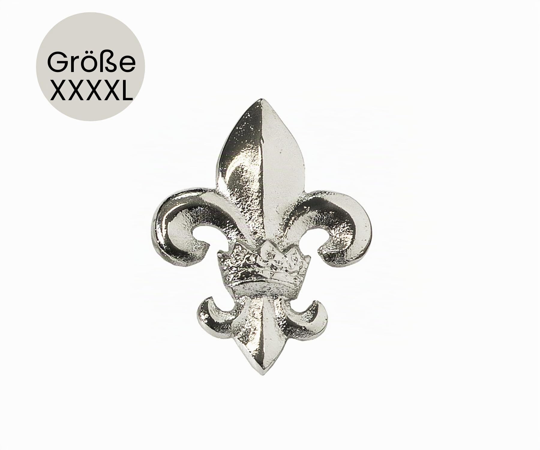 edzard-kingston-kerzenstecker-lilie-4er-set-silber-h-6-5-cm image 4