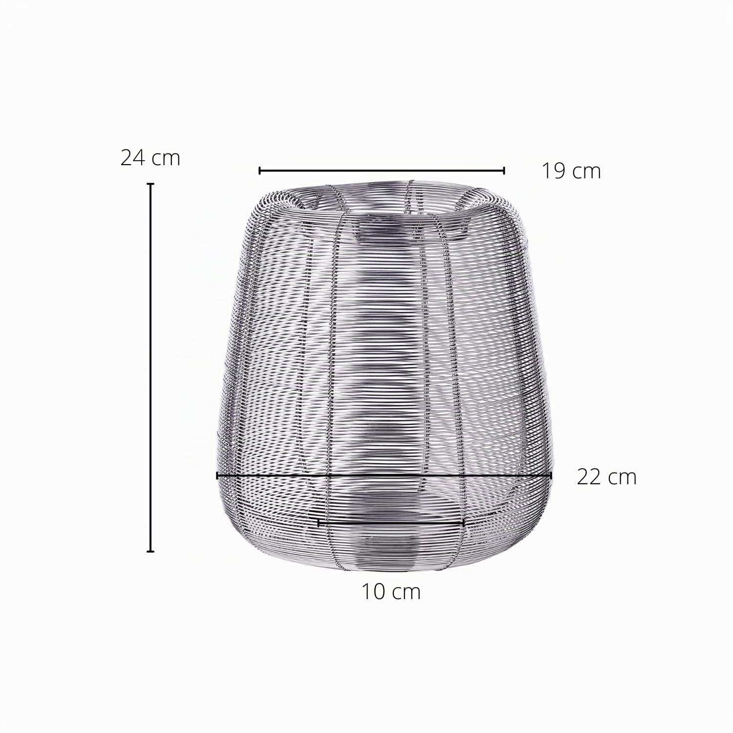 edzard-kurt-windlicht-24-cm-edelstahl-vernickelt-gitter image 3