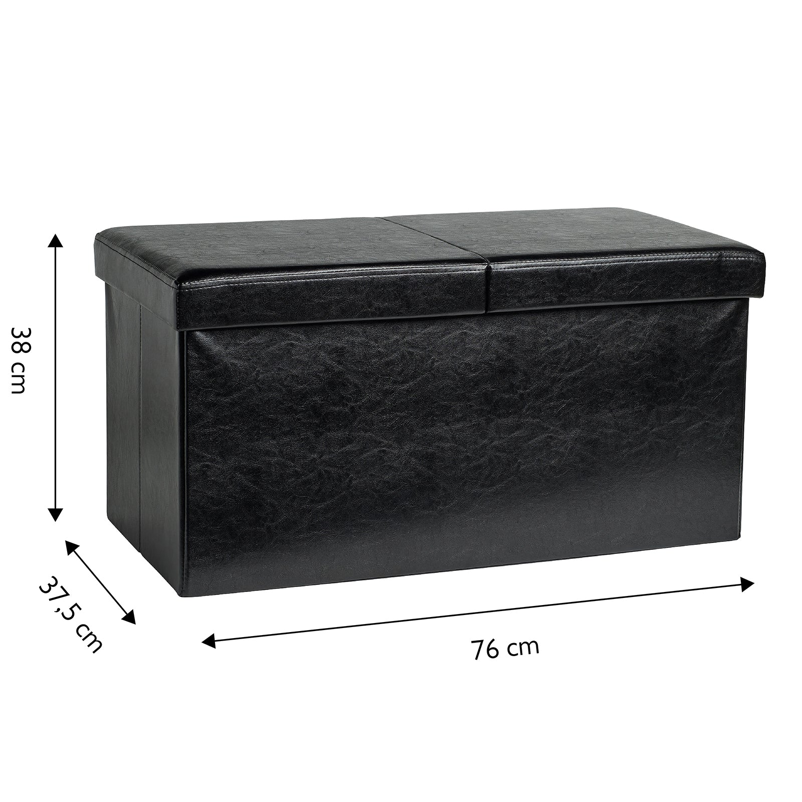 echtwerk-flex-sitzbank-polsterbank-kunstleder-76-cm-wei image 8
