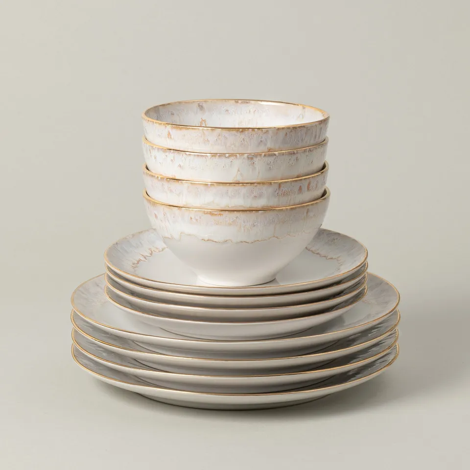 costa-nova-taormina-tafelservice-wei-gold-12-teilig image 1