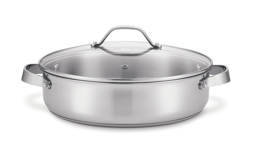 beka-cicla-schmorpfanne-edelstahl-28-cm-chrome-recycelt image 2