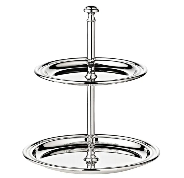 edzard-faden-etagere-2-st-ckig-16-cm-versilbert image 1