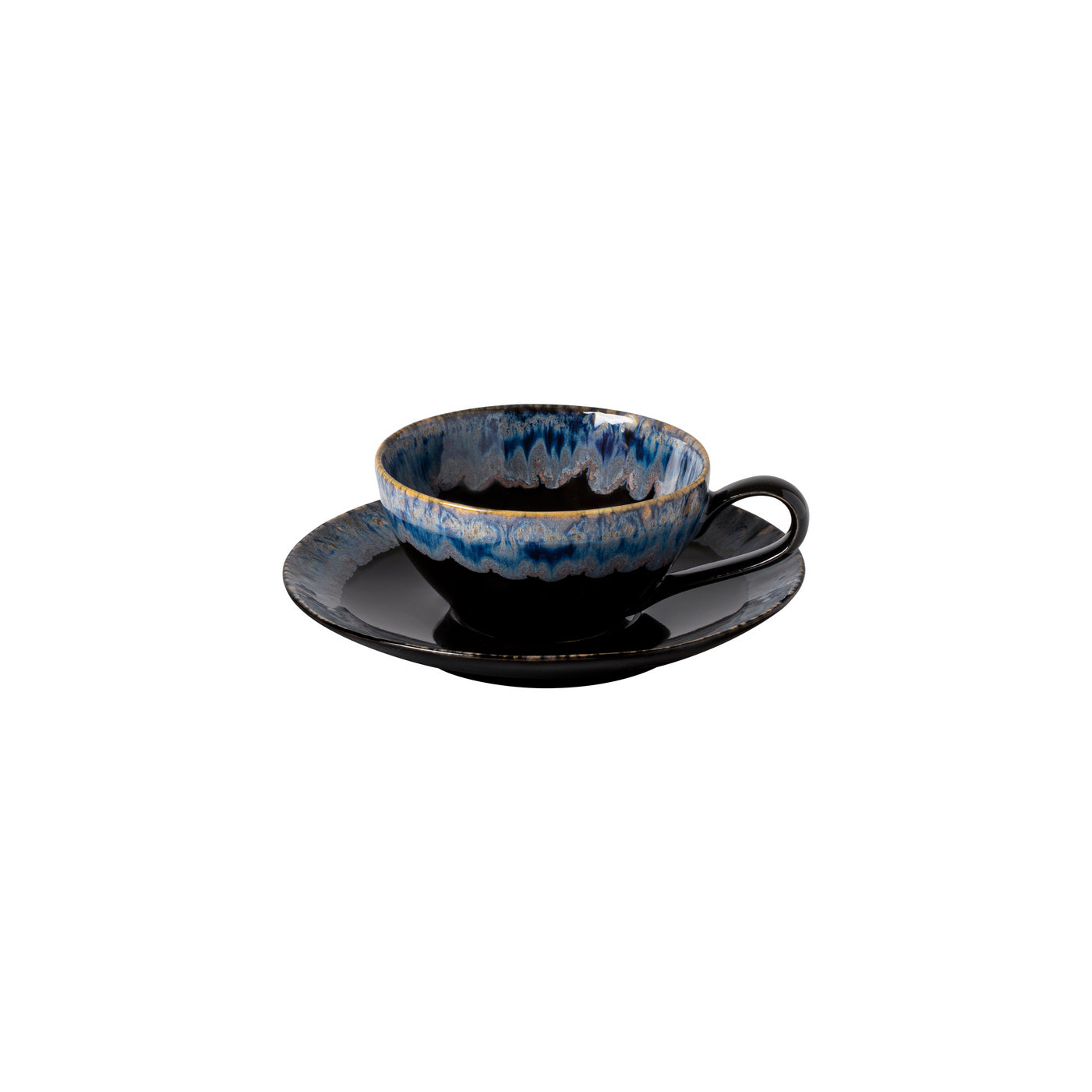 costa-nova-taormina-ta616-teetasse-mit-untertasse-schwarz image 1