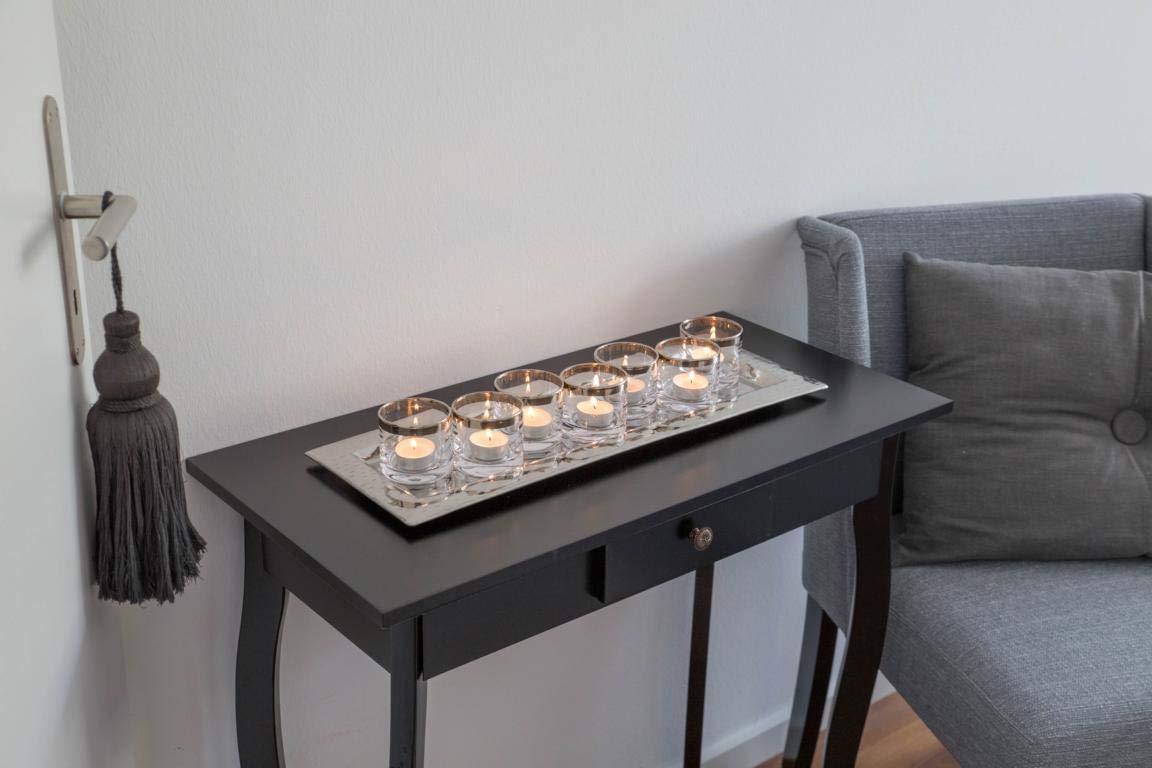 edzard-molly-windlicht-kristall-4er-set-h-6-cm-platinrand image 3