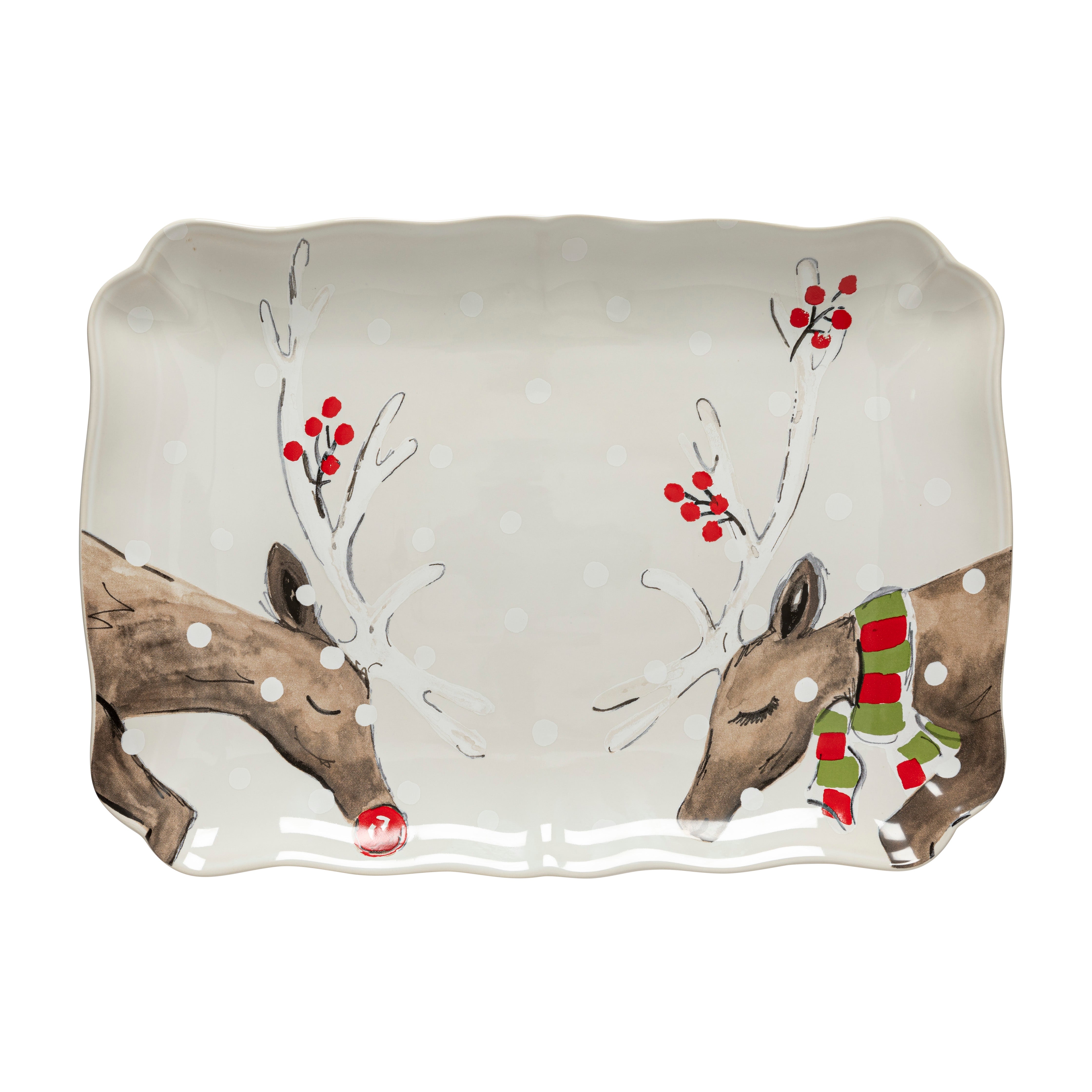 costa-nova-deer-friends-servierplatte-wei-rechteckig image 1