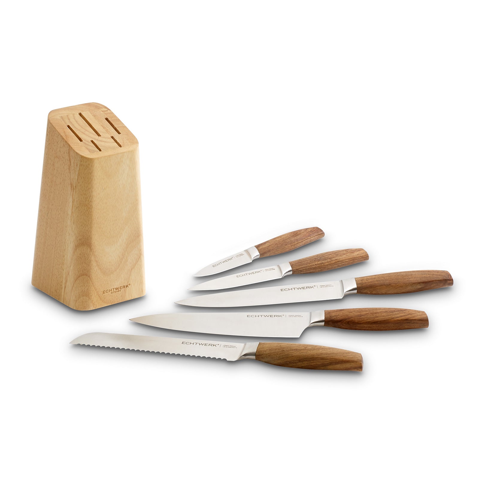 echtwerk-k-chenmesser-classic-edition-set-6tlg-holzblock image 1